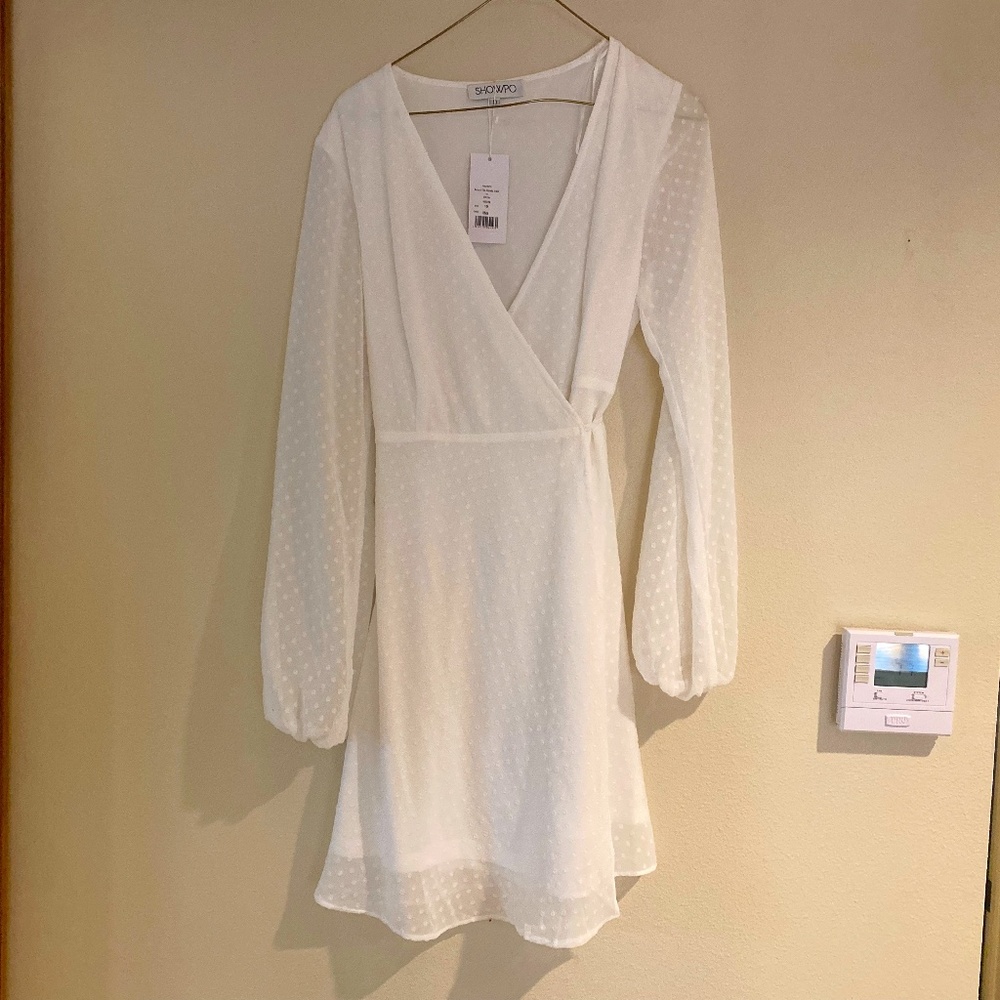 Showpo | Across the Atlantic Dress in White | Women's 10 NWT